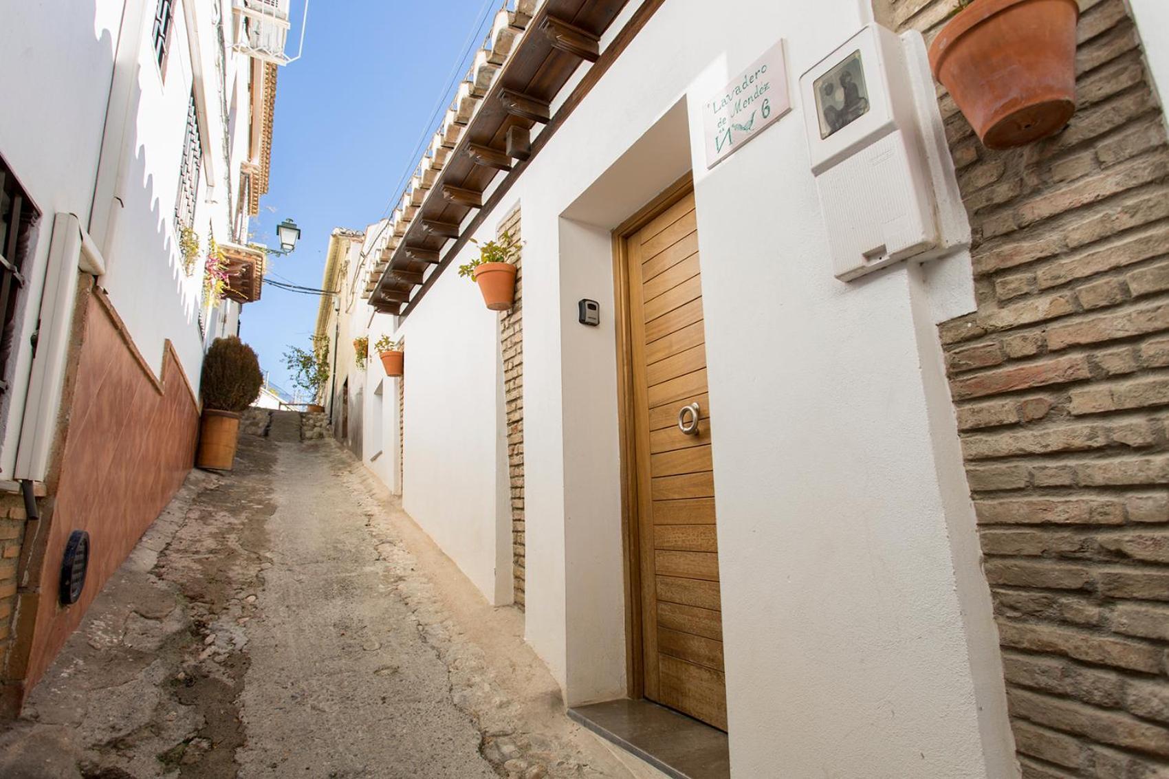 Apartamento Con Terraza Y Cochera Albaycin Granada Exterior foto